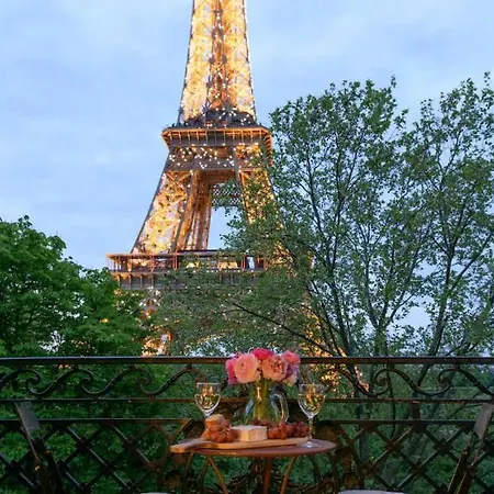 Appartement Wonderful With Sauna And Eiffel Tower View *